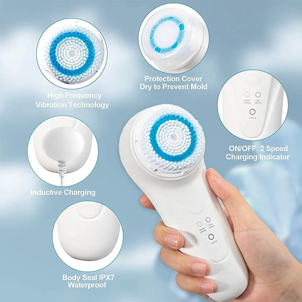 Vibrating Facial Cleansing Brush