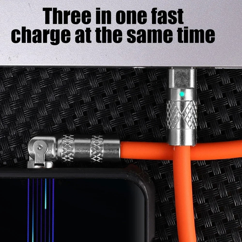 Silicone Fast Charge Cable Type For iPhone 14