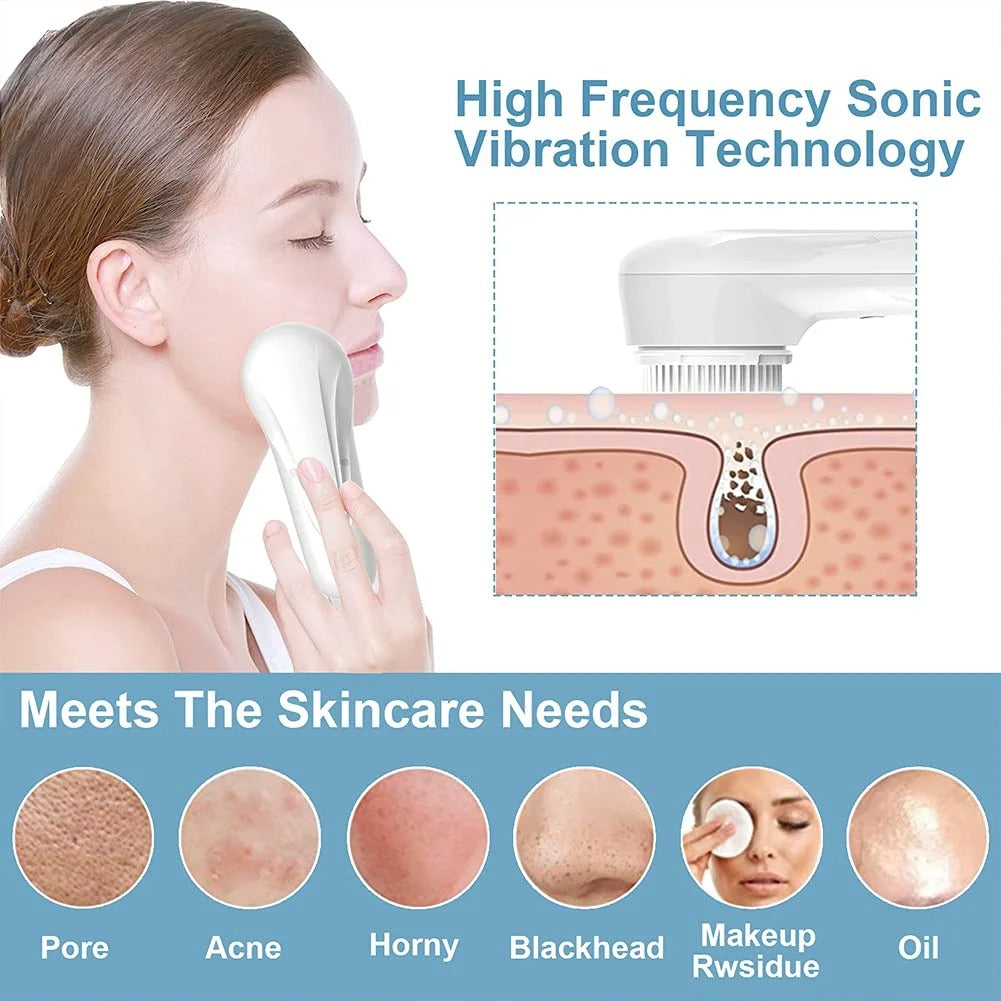 Vibrating Facial Cleansing Brush