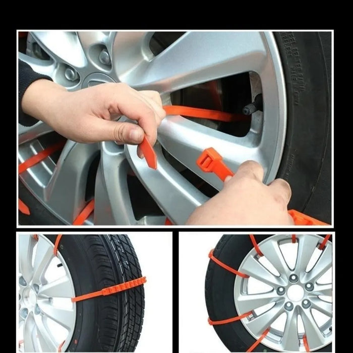 AutoGrip Tire Chains 10PCS