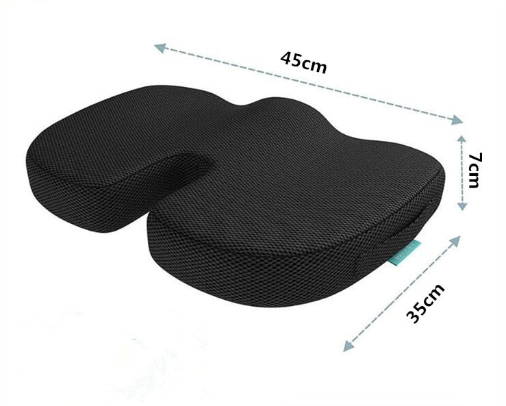 CloudSit™ - Gel Memory Foam Seat Cushion for Sciatica Tailbone Pain Relief