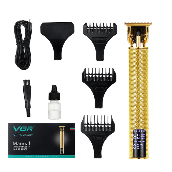 ViperPro - Head Electric Hair Clipper Professional Blade With Lcd Shaving Head Clippers