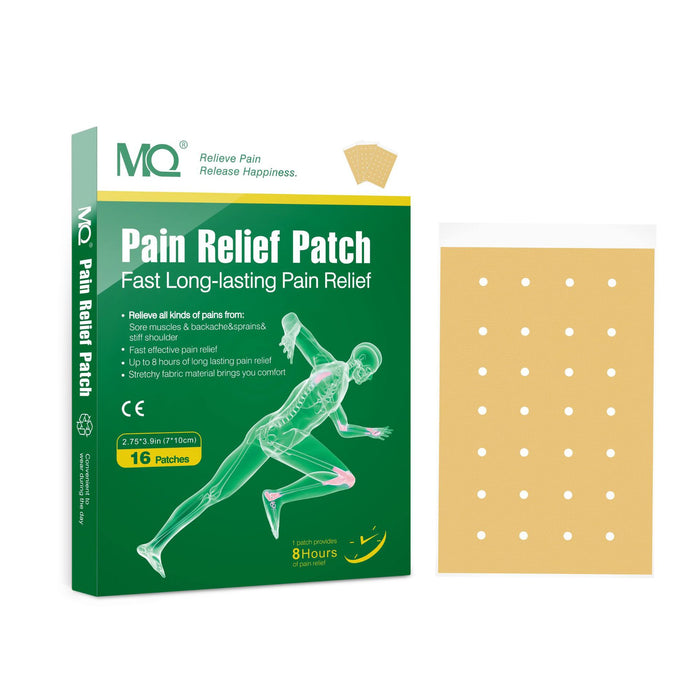 Pain Relief Patches -Relieving Aches and Pains for Neck, Shoulder, Back, Hip, Joints, Muscles, Knee and Foot