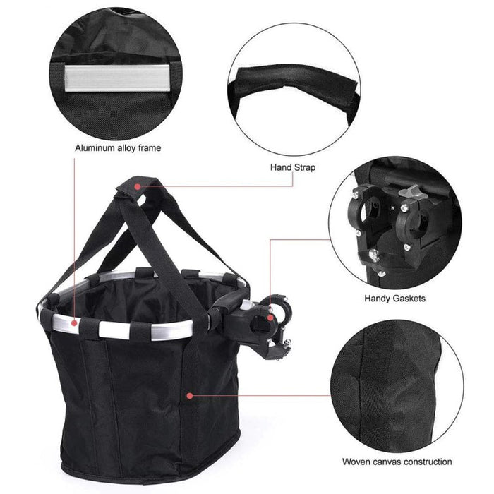 Breezi™ - Dog Basket Carrier for Bike