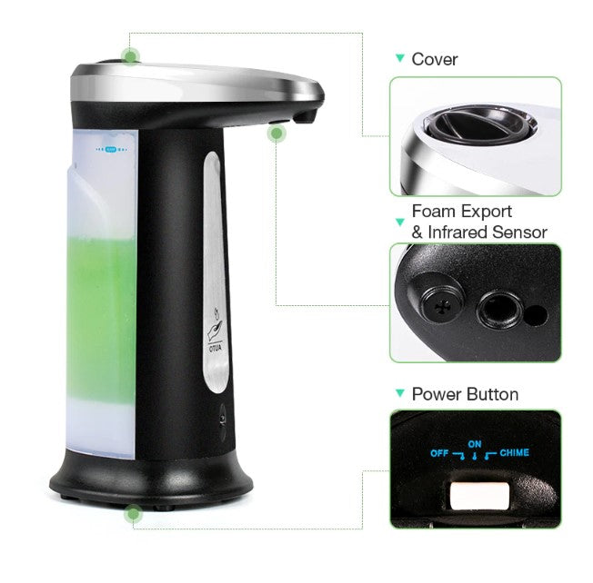 Automatic Touchless Soap Dispenser for Kitchen Bathroom Sink
