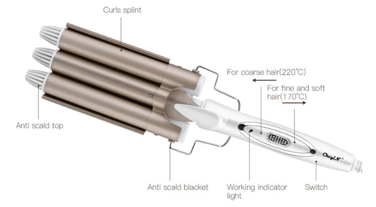 WavePRO™ Hair Waver Curling Iron