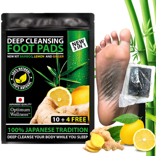 Ginger Detox Foot Pads - The #1 Deep Cleansing