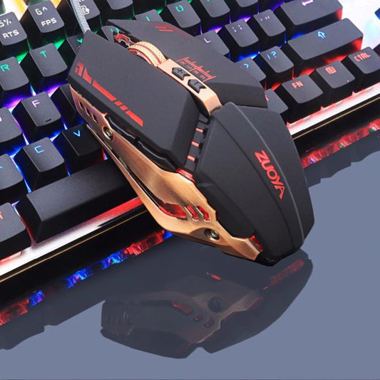 Wired LED Light RGB PC Gaming Mouse