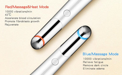 GlowPen™ - Microcurrent Blue & Red LED Light Therapy Facial Device