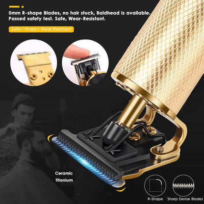 ViperPro - Head Electric Hair Clipper Professional Blade With Lcd Shaving Head Clippers