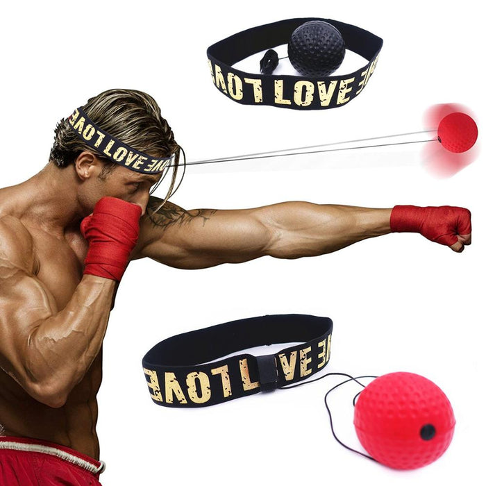 BoxeBand™ Boxing Reflex Headband Speed Ball