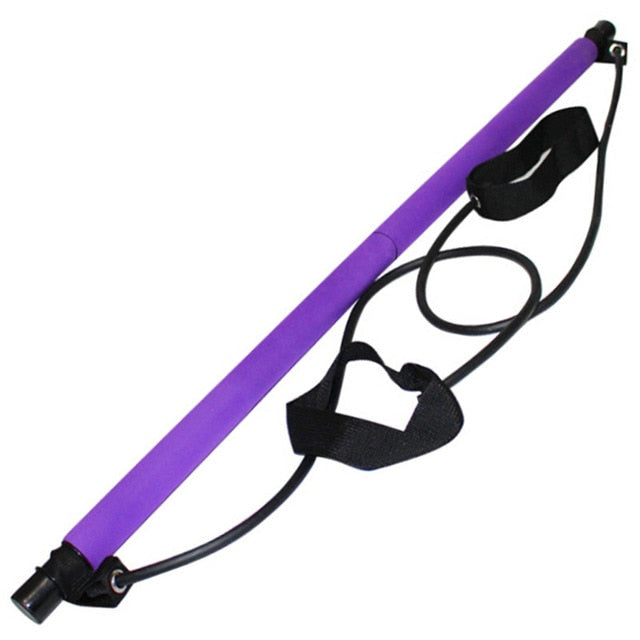Home Workout Toning Bar With Resistance Bands
