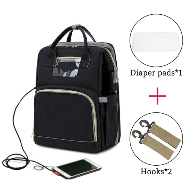 Mummy Bag Deluxe™ - Multi-Functional Baby Portable Bag