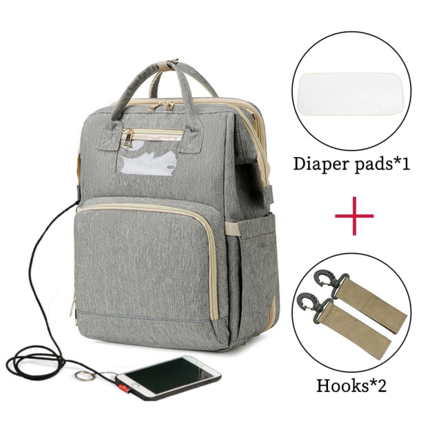Mummy Bag Deluxe™ - Multi-Functional Baby Portable Bag