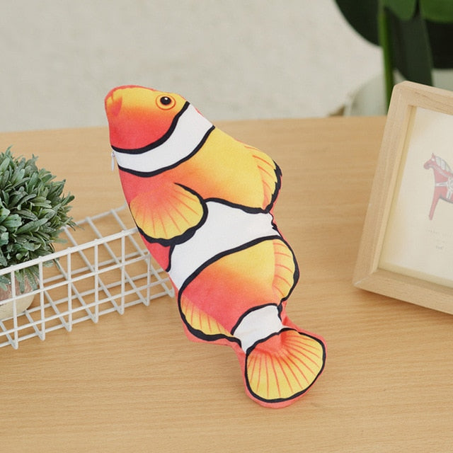 FlabbyFish™ - Electric Moving Fish Cat Toy Flopping