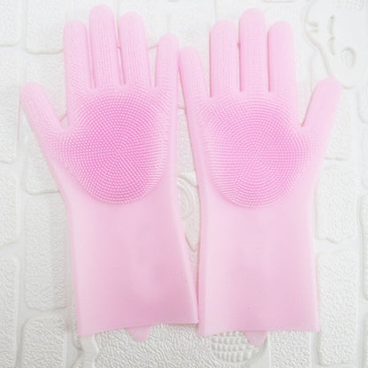 SiliClean™ - 3-in-1 Magic Silicone Dishwashing Gloves